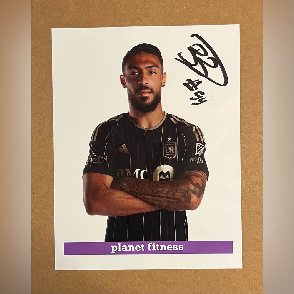 Denis Bouanga LAFC Autographed Signed In Person 8x10 Promotional Photo - NEW